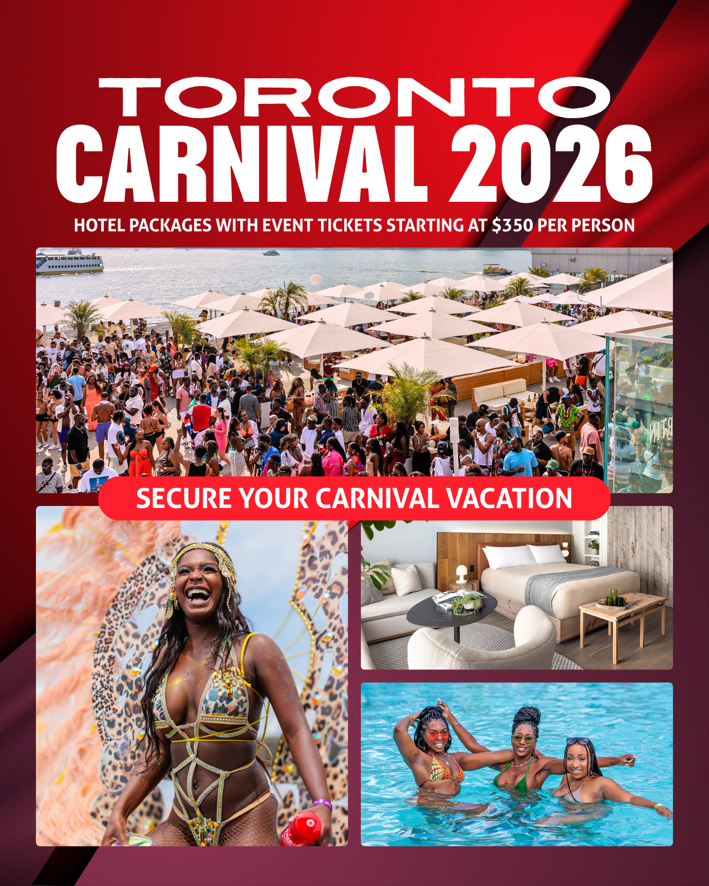 Toronto Carnival Guide Facebook ad: Cross the 6ix off your summer bucket list.