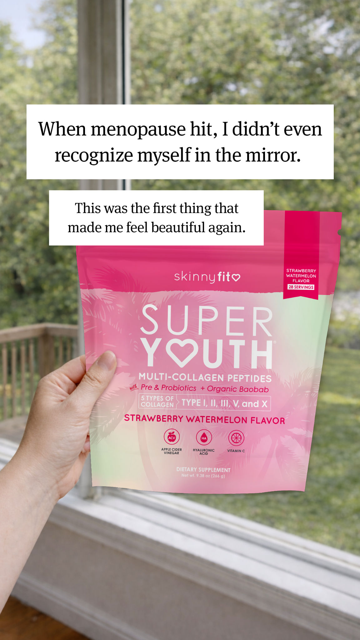 SkinnyFit Facebook ad