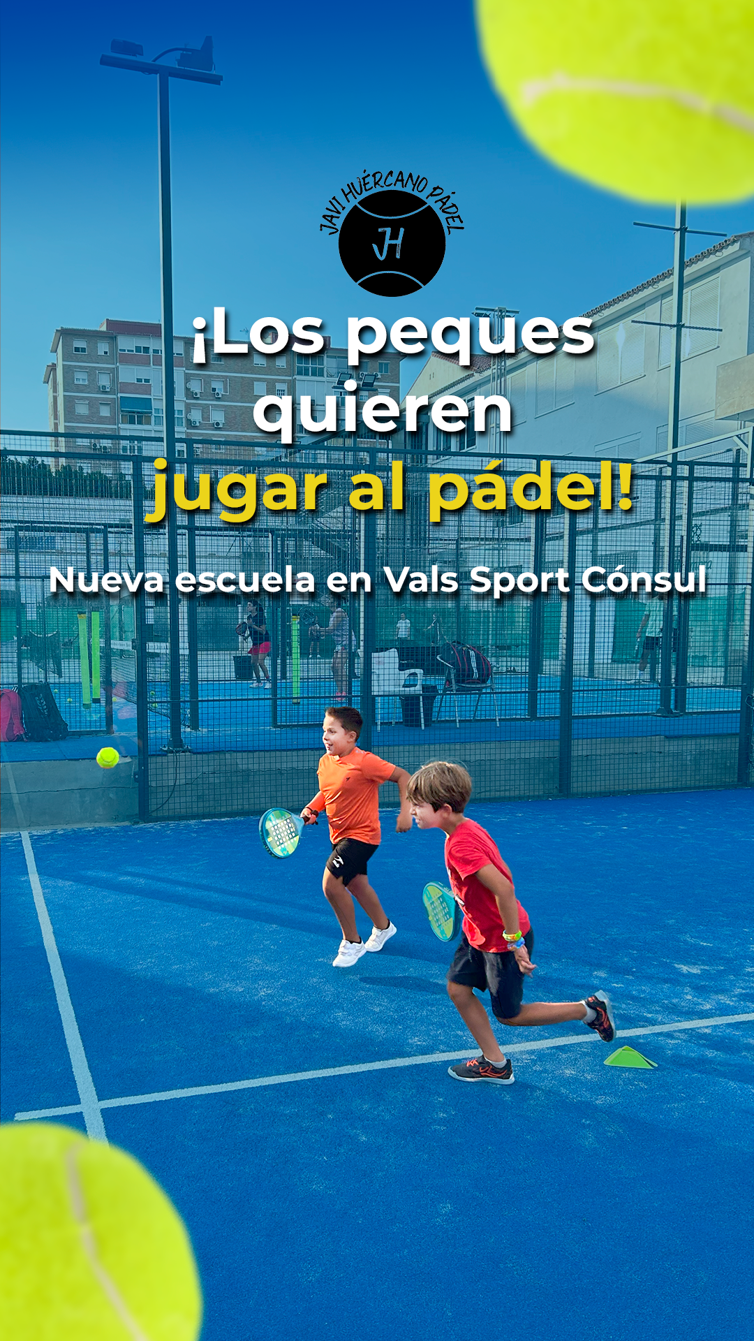Javi Huércano Pádel Facebook ad from Dec 19, 2024