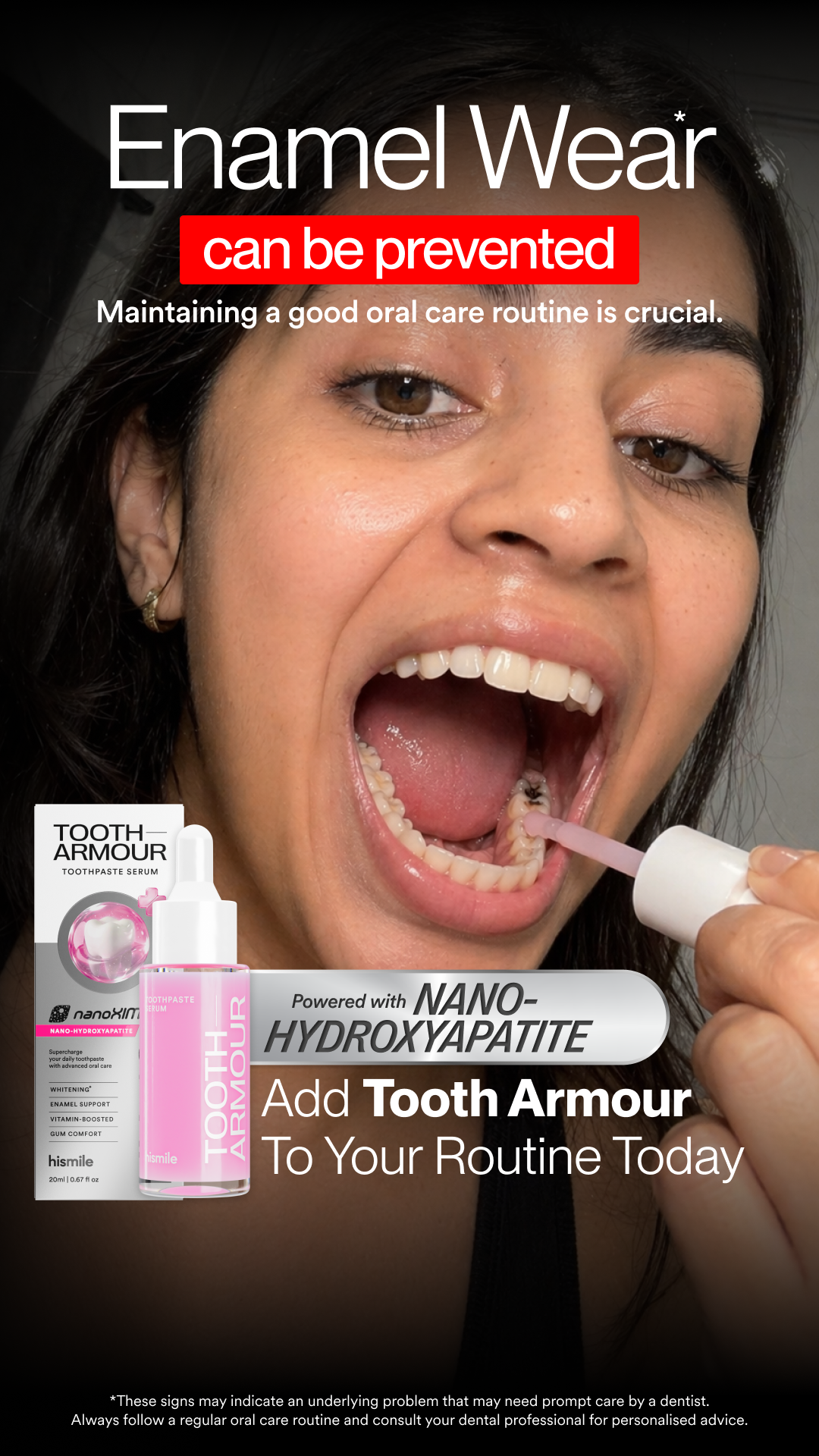 Hismile Facebook ad