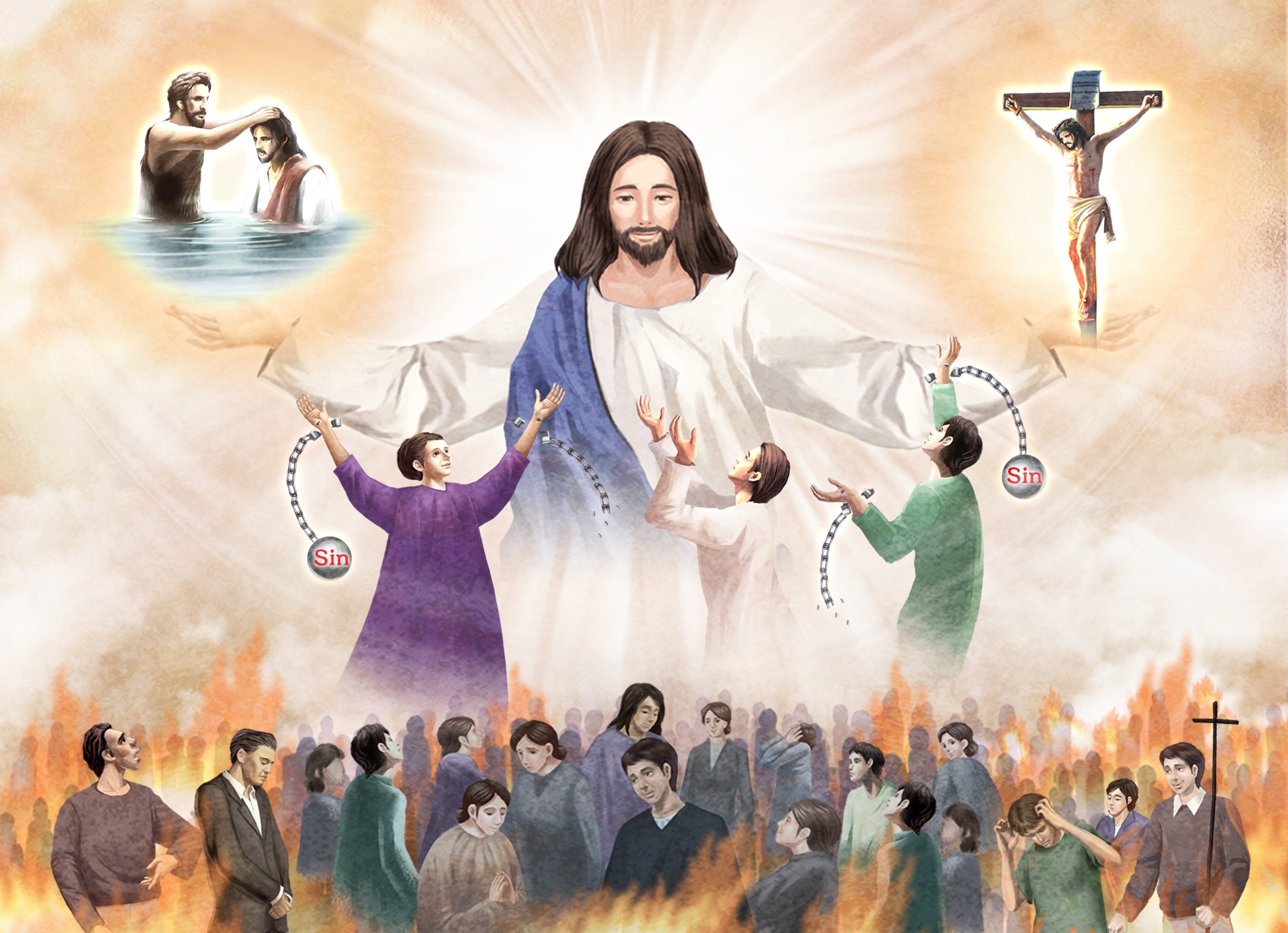 The New Life Mission Facebook ad