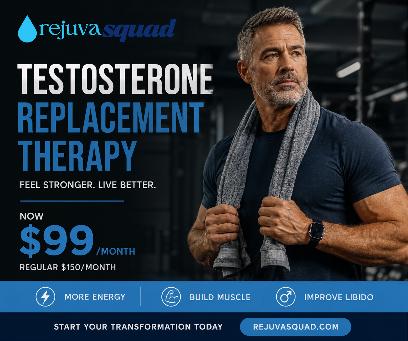 RejuvaSquad Facebook ad from May 25, 2026