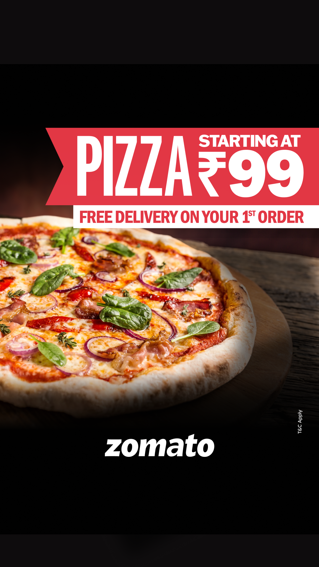 Zomato Facebook ad
