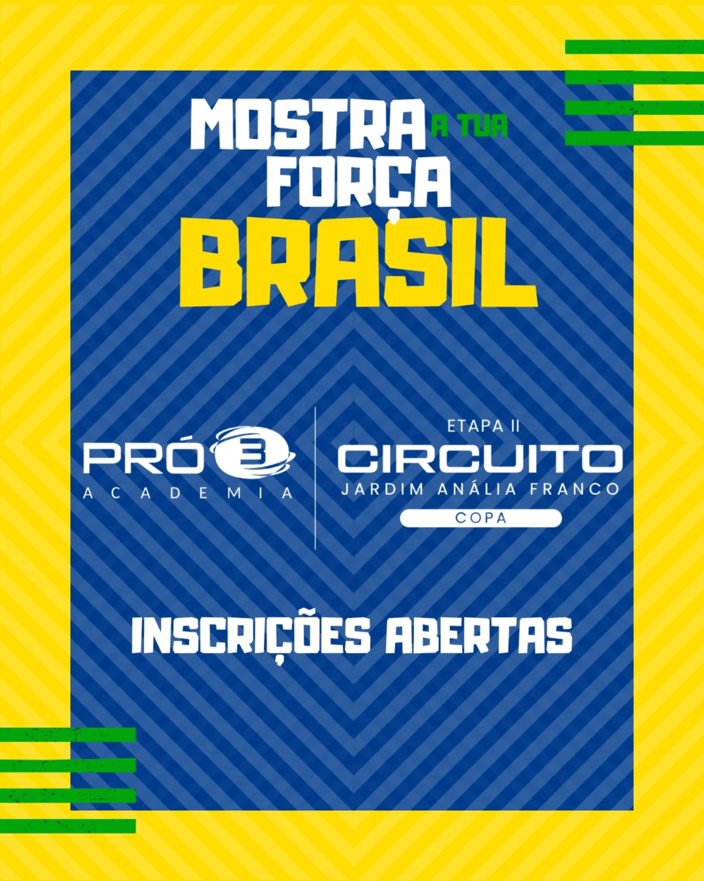 Pró3 Academia Facebook ad: Chegou a hora!