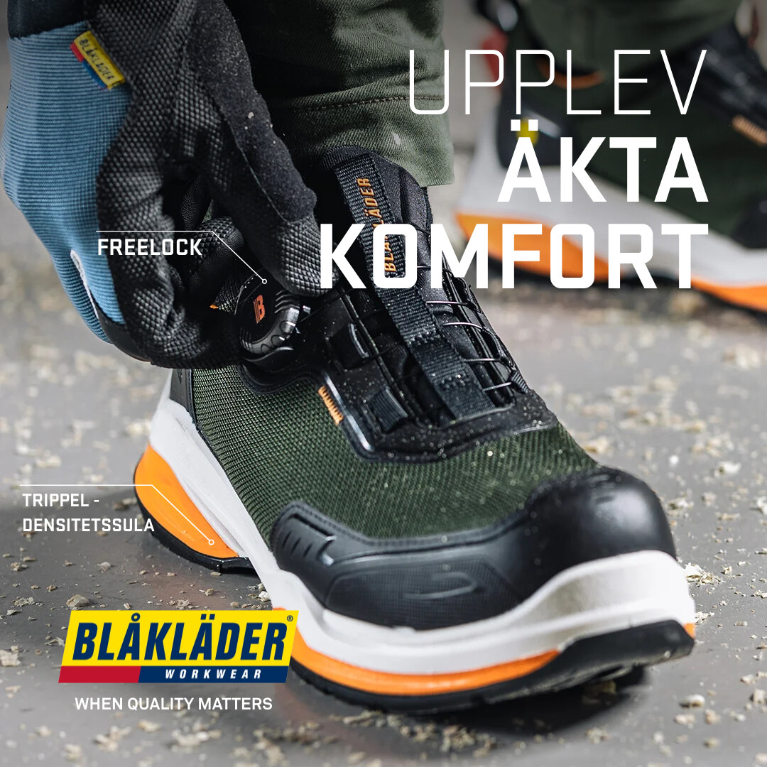 Blåkläder Facebook ad: När kvalitet spelar roll