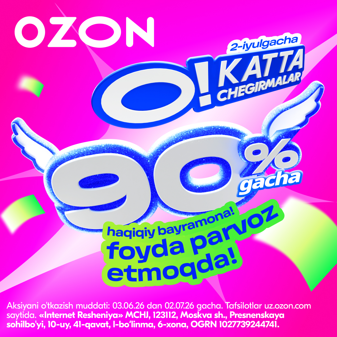 Ozon UZ Facebook ad