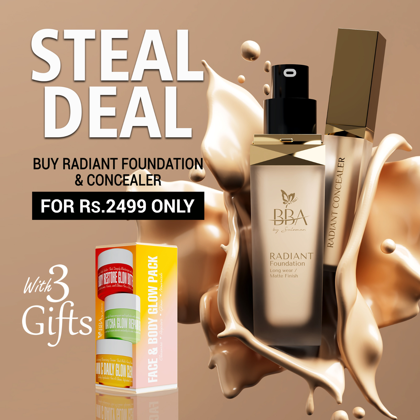 Beautify By Amna Facebook ad