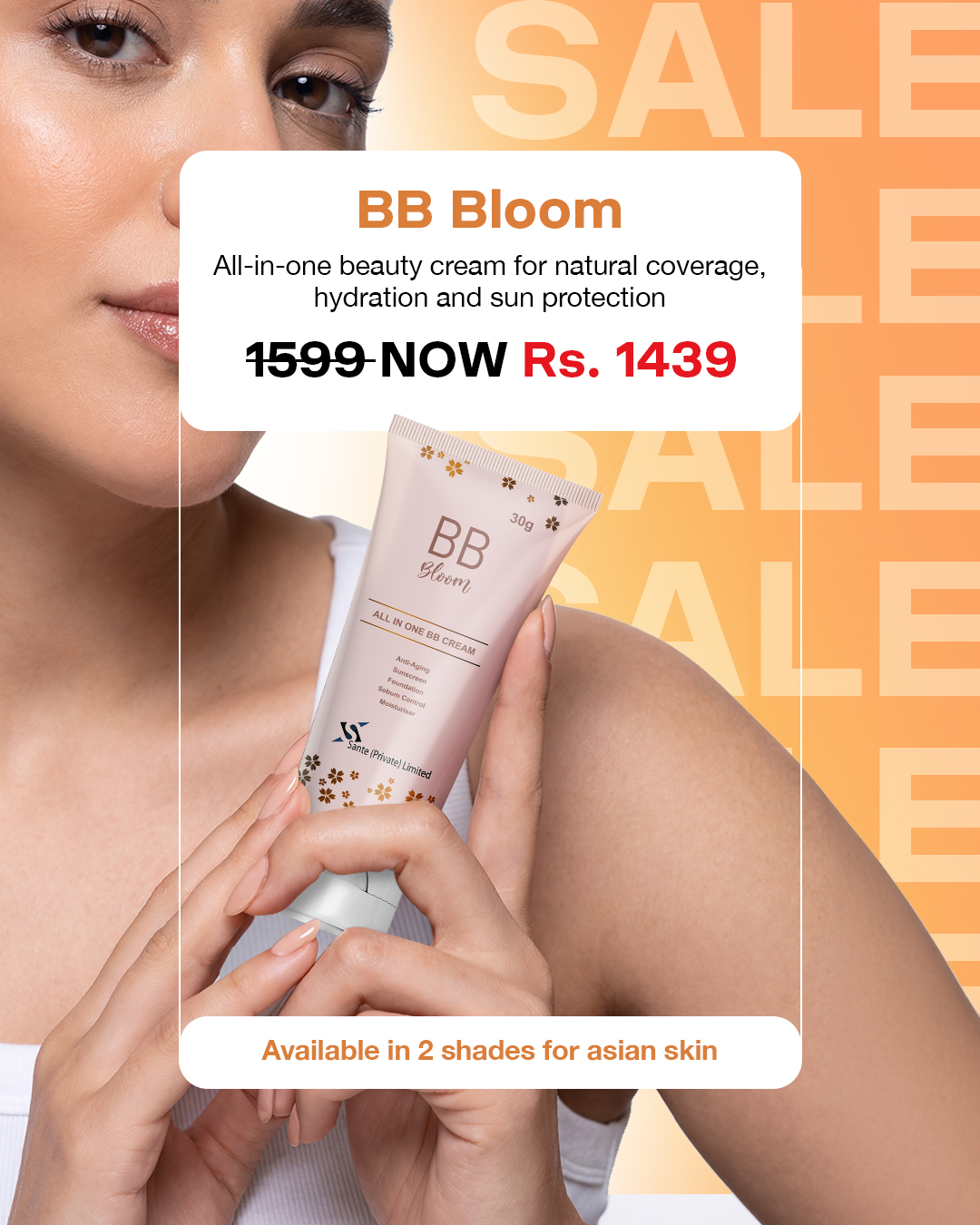 Sante Cosmetology Facebook ad