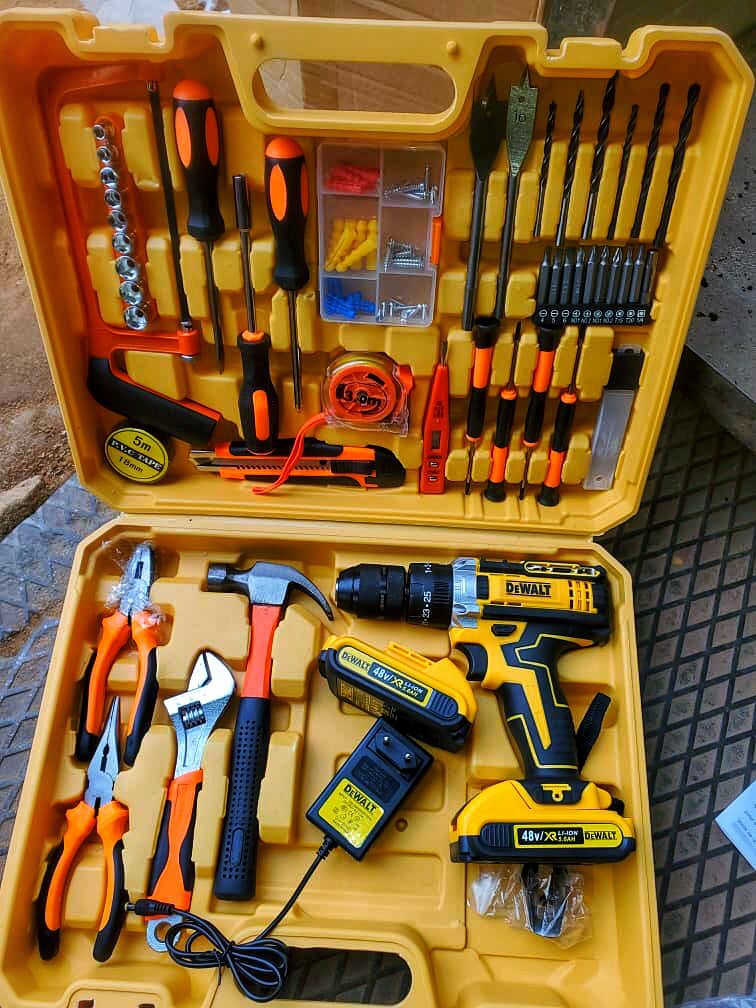 Mena Group Facebook ad: GET YOUR ORIGINAL DEWALT TOOLSKIT FOR N68,000 ONLY