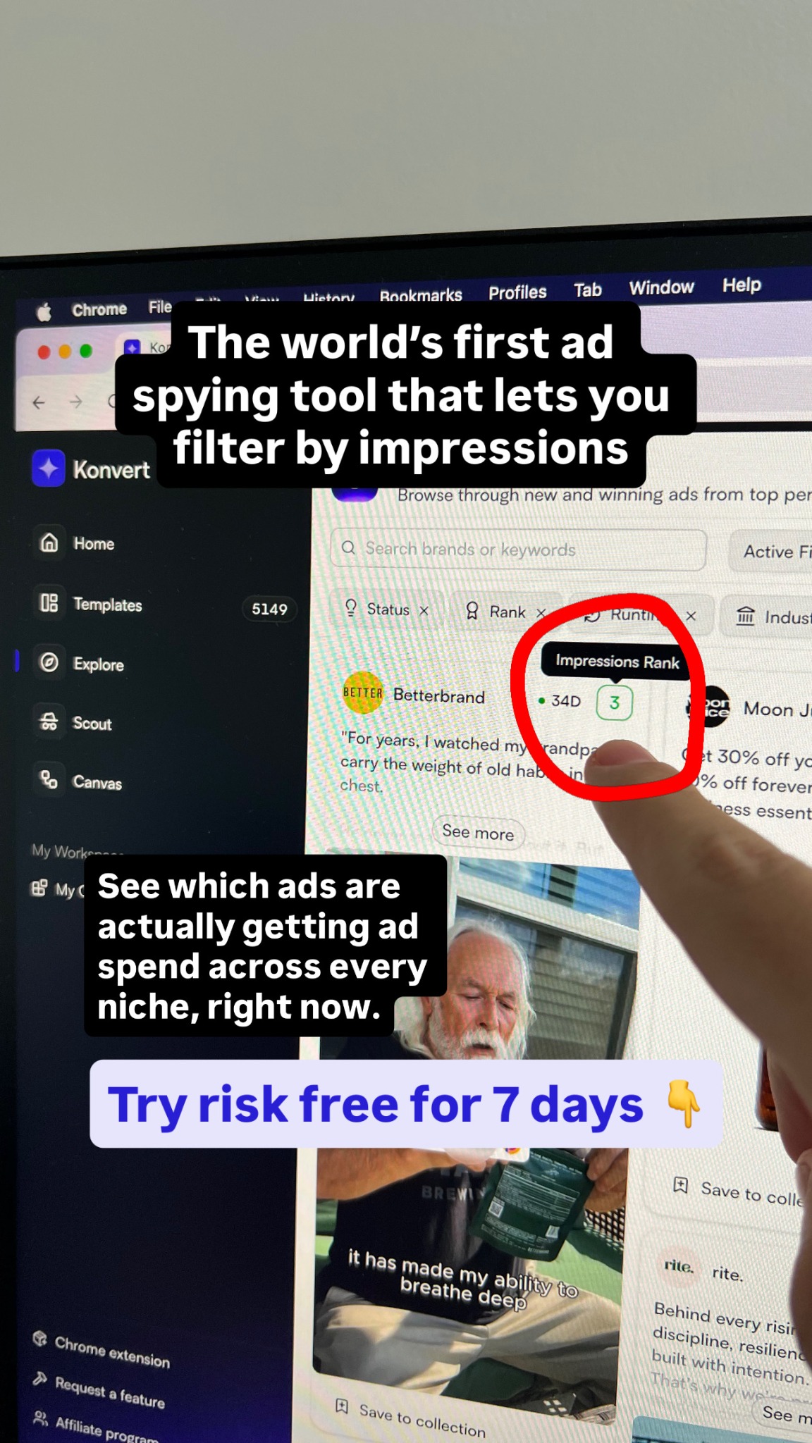 Konvert Facebook ad