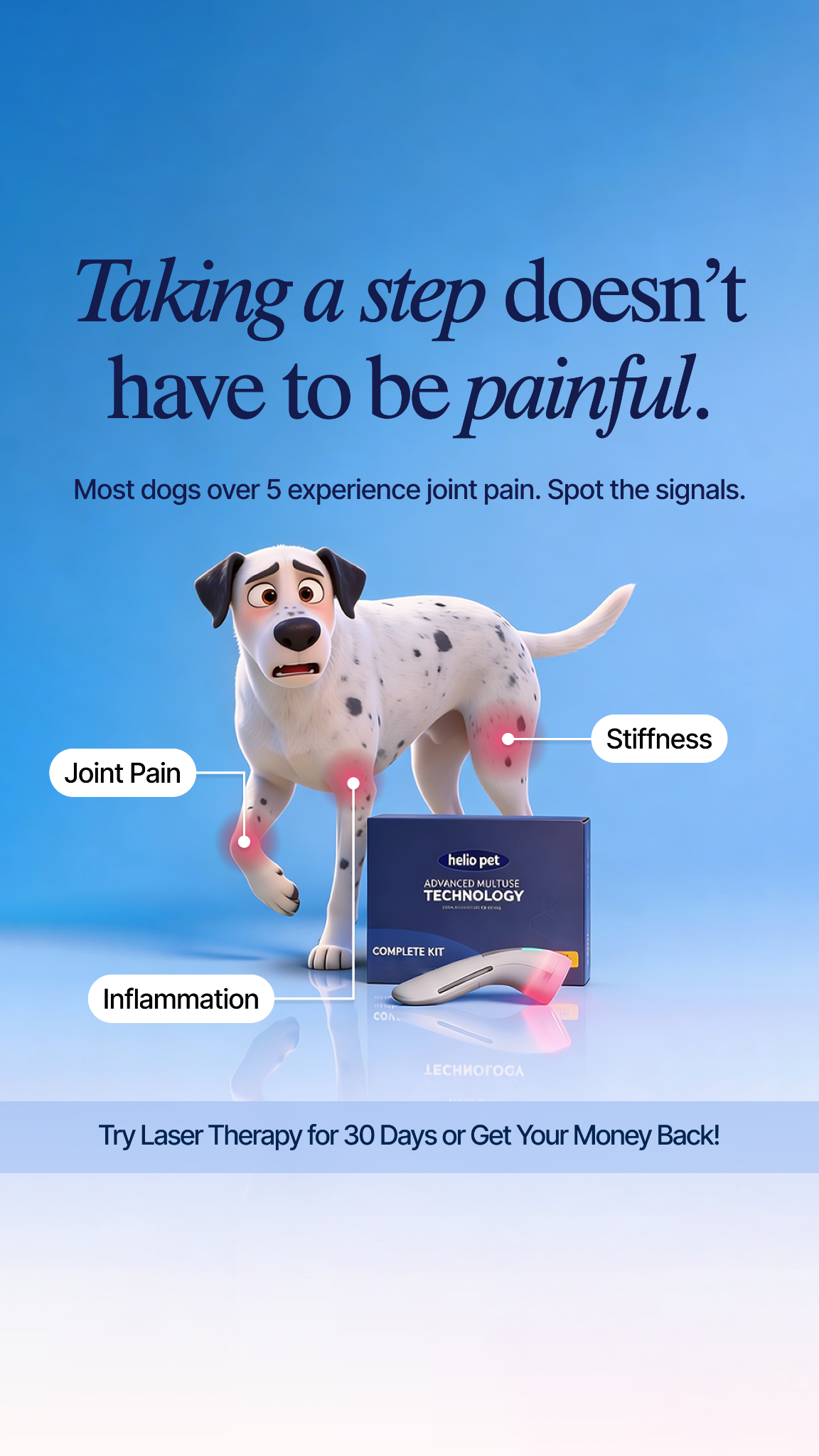 Helio Pet Facebook ad
