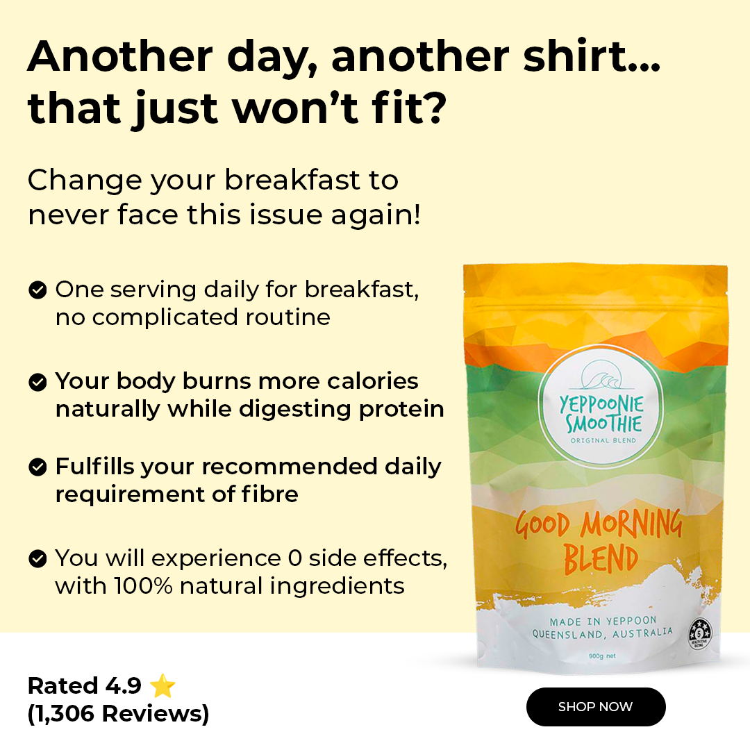 Yeppoonie Smoothie Facebook ad: Lose Weight Naturally