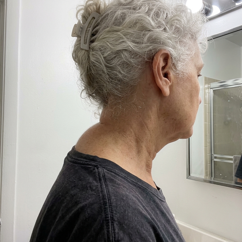 Ageless Posture Secrets Facebook ad: How I discovered the cause of my neck hump issues.
