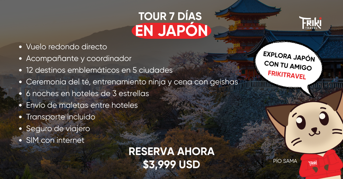 FrikiTravel Facebook ad from Oct 7, 2025