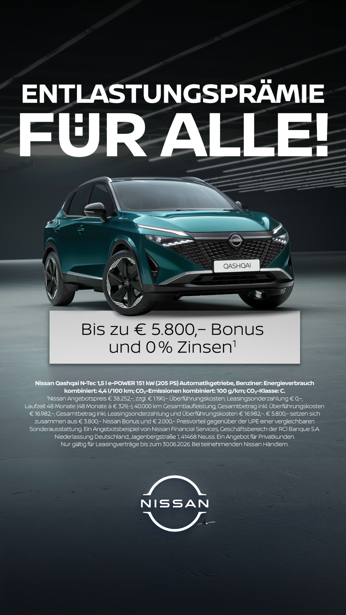 Nissan Facebook ad from May 12, 2026