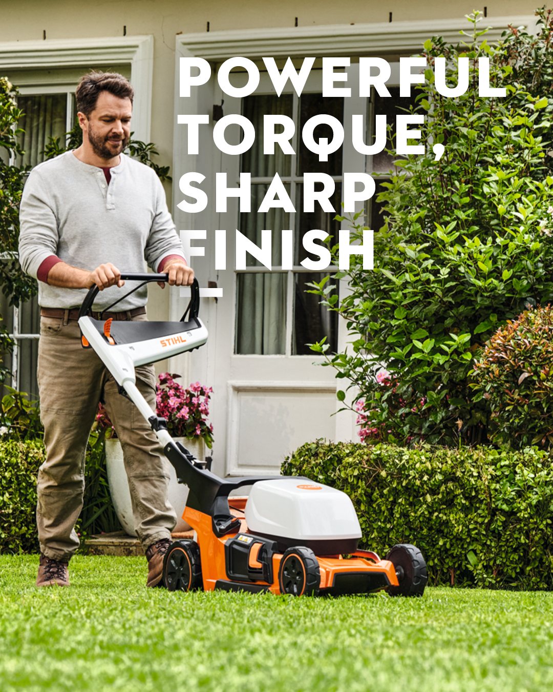 STIHL Facebook ad: Constant power isn't just a a feature, it's…