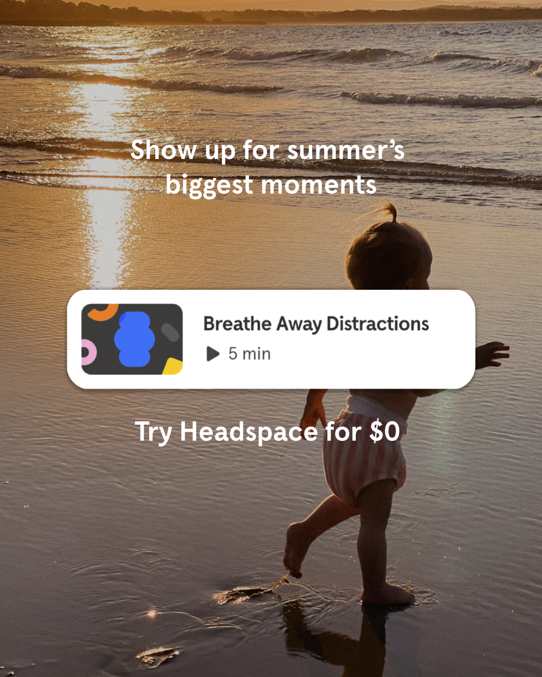 Headspace Facebook ad