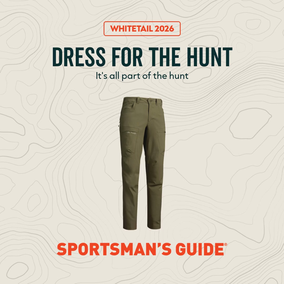 Sportsman's Guide Facebook ad: Dress for the Hunt
