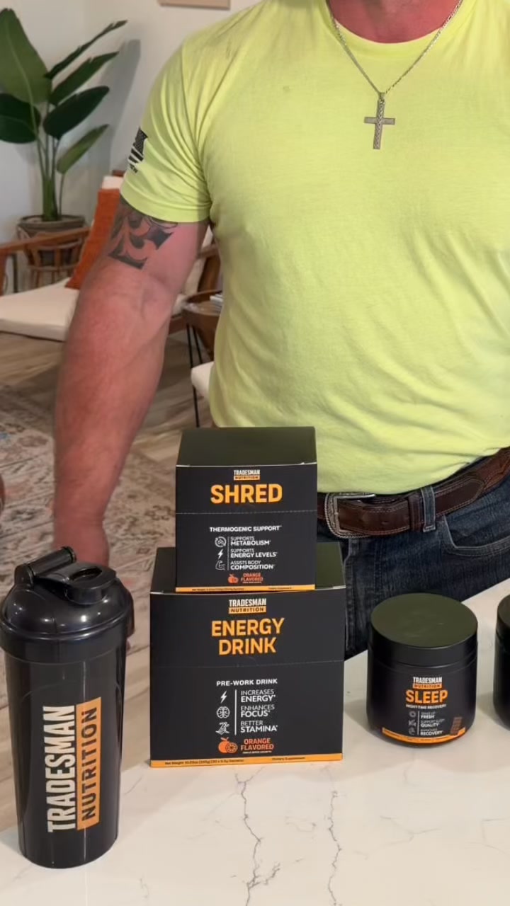 Tradesman Nutrition Facebook ad: Supplements for Blue-Collar Workers