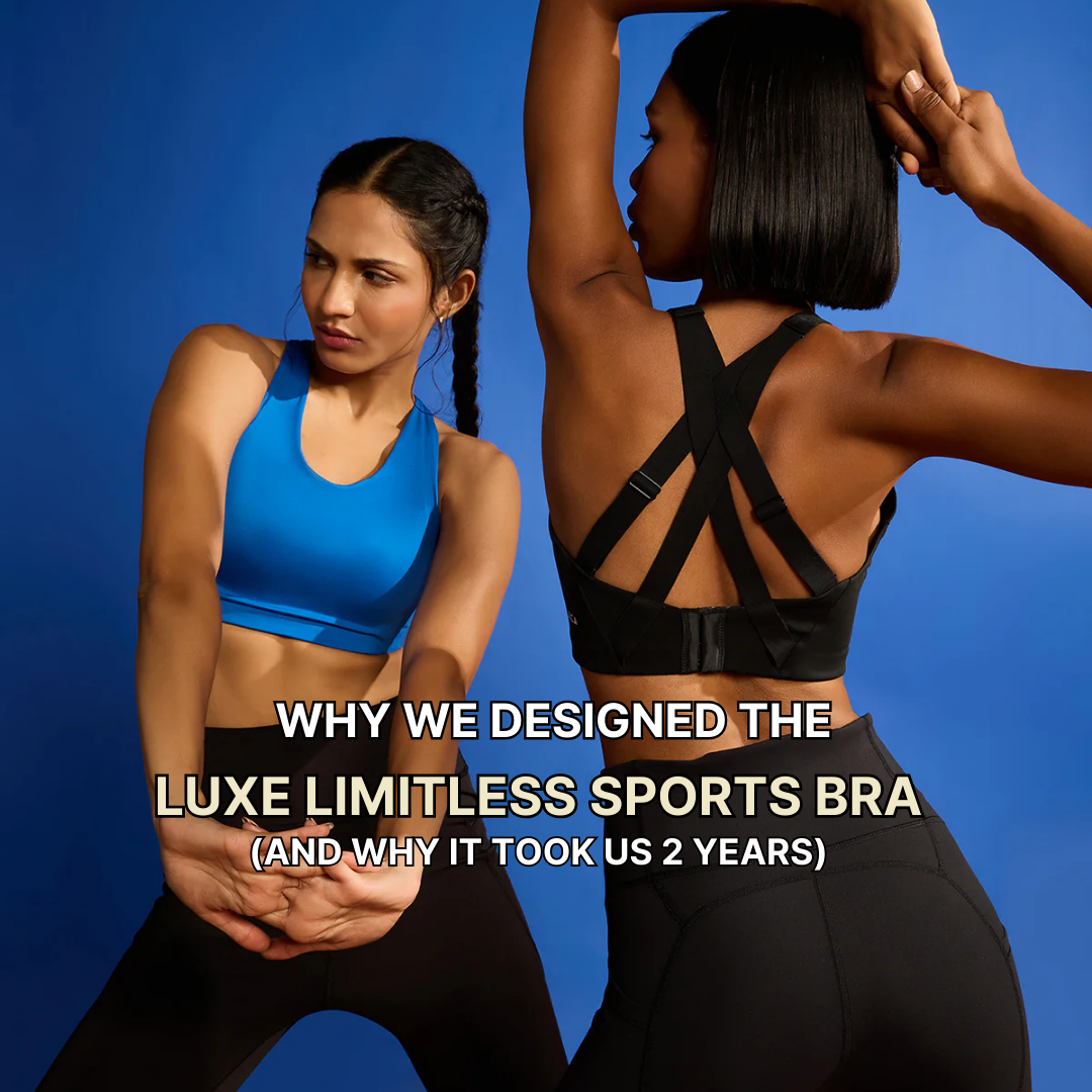 Kica Active Facebook ad: Introducing Kica’s Luxe Limitless Sports Bra.