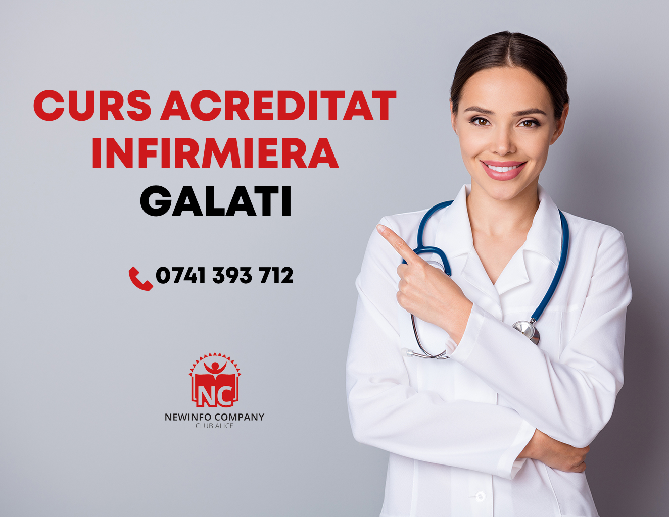 Cursuri Club Alice Galati Facebook ad