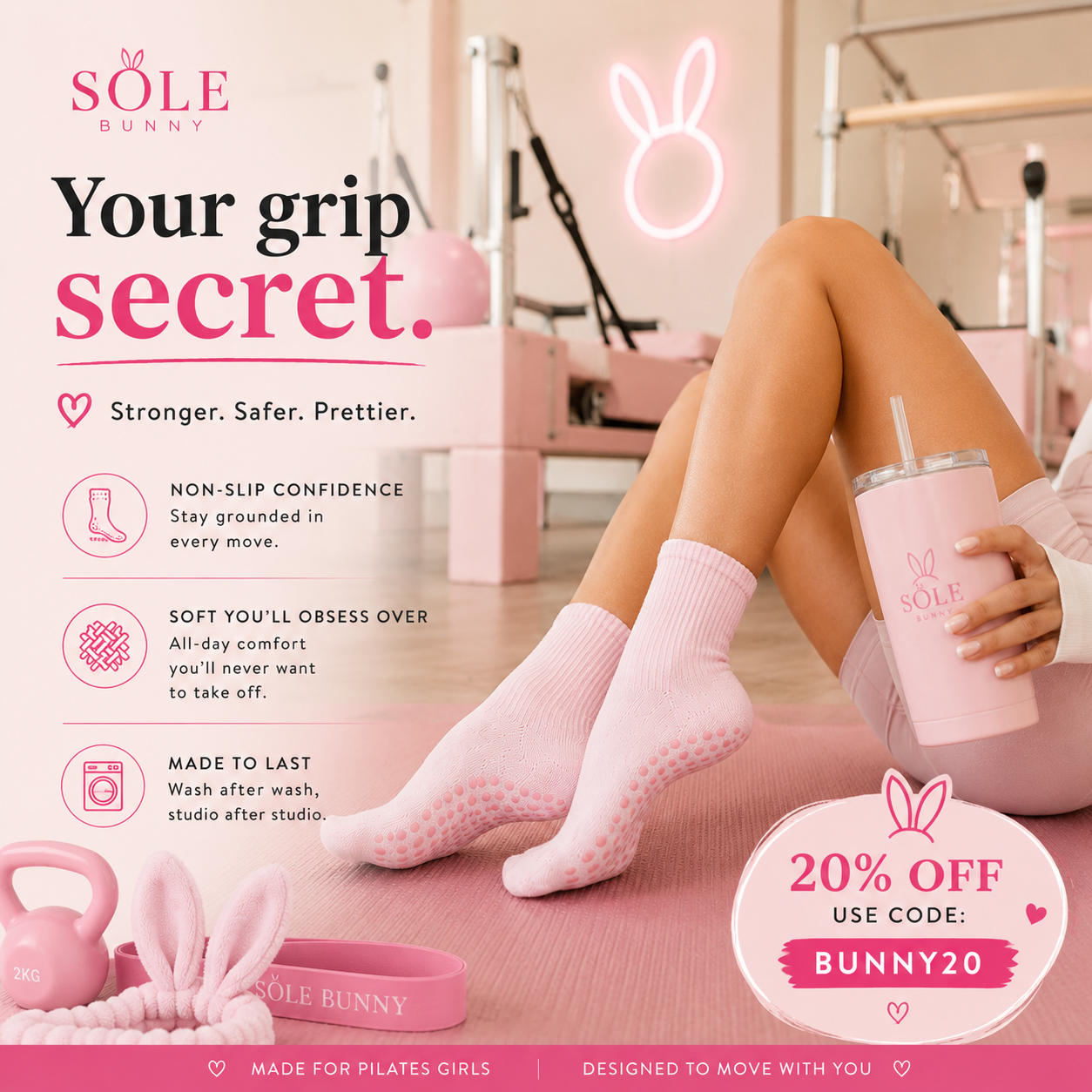 Sole Bunny Facebook ad