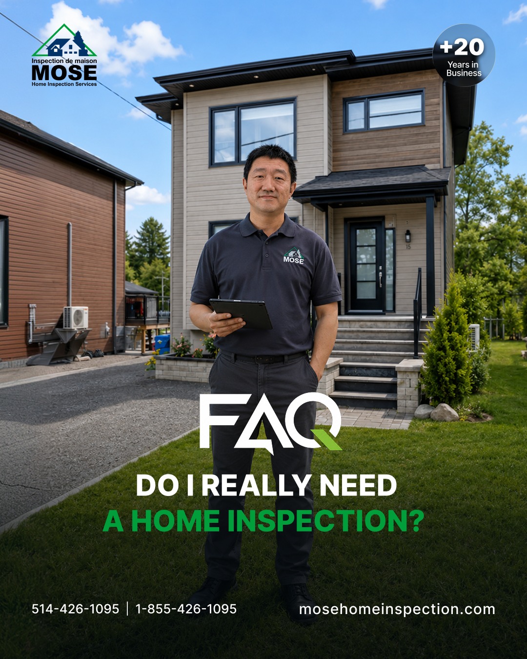 Mose Home Inspection / Inspection de Maison Mose Facebook ad