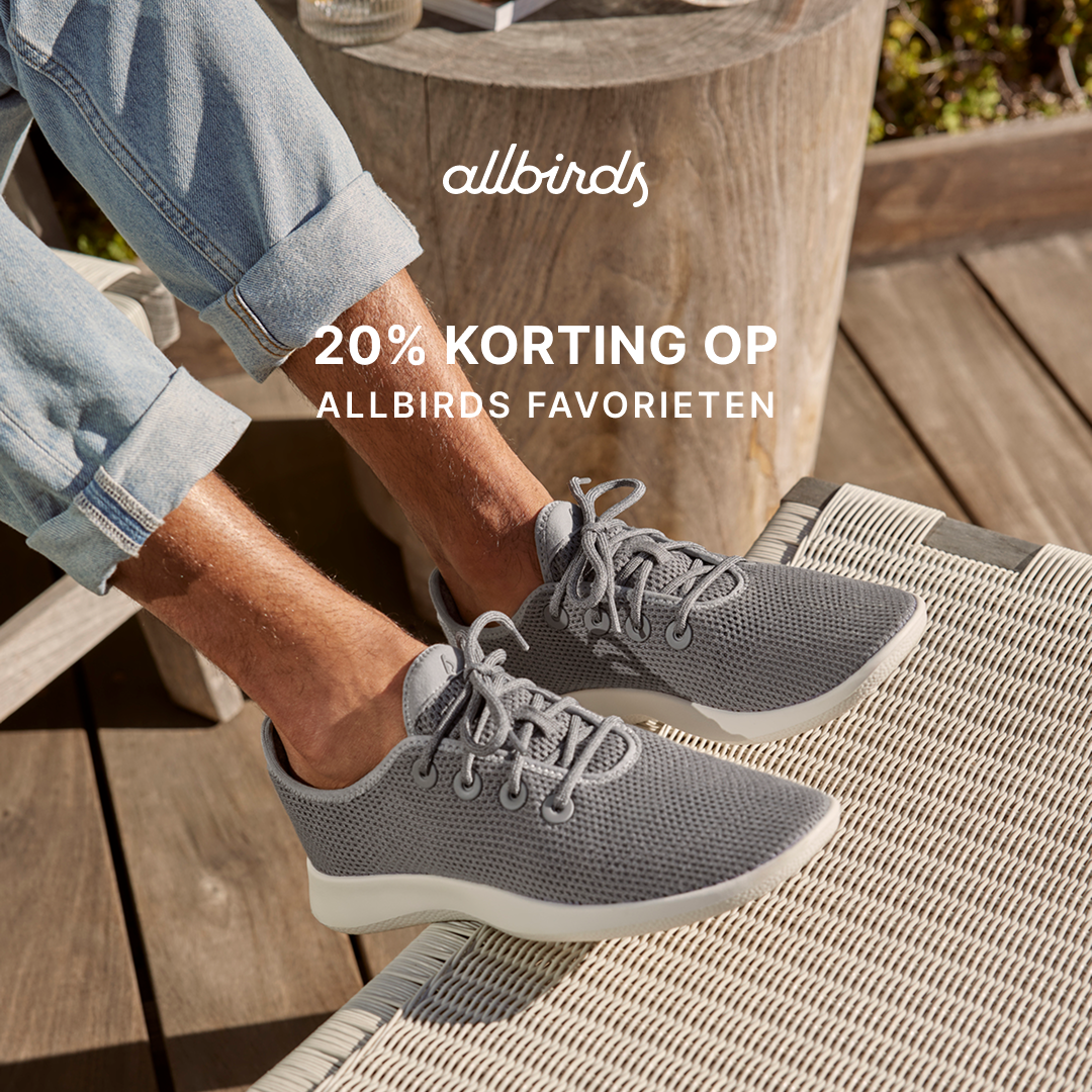 Allbirds Benelux Facebook ad
