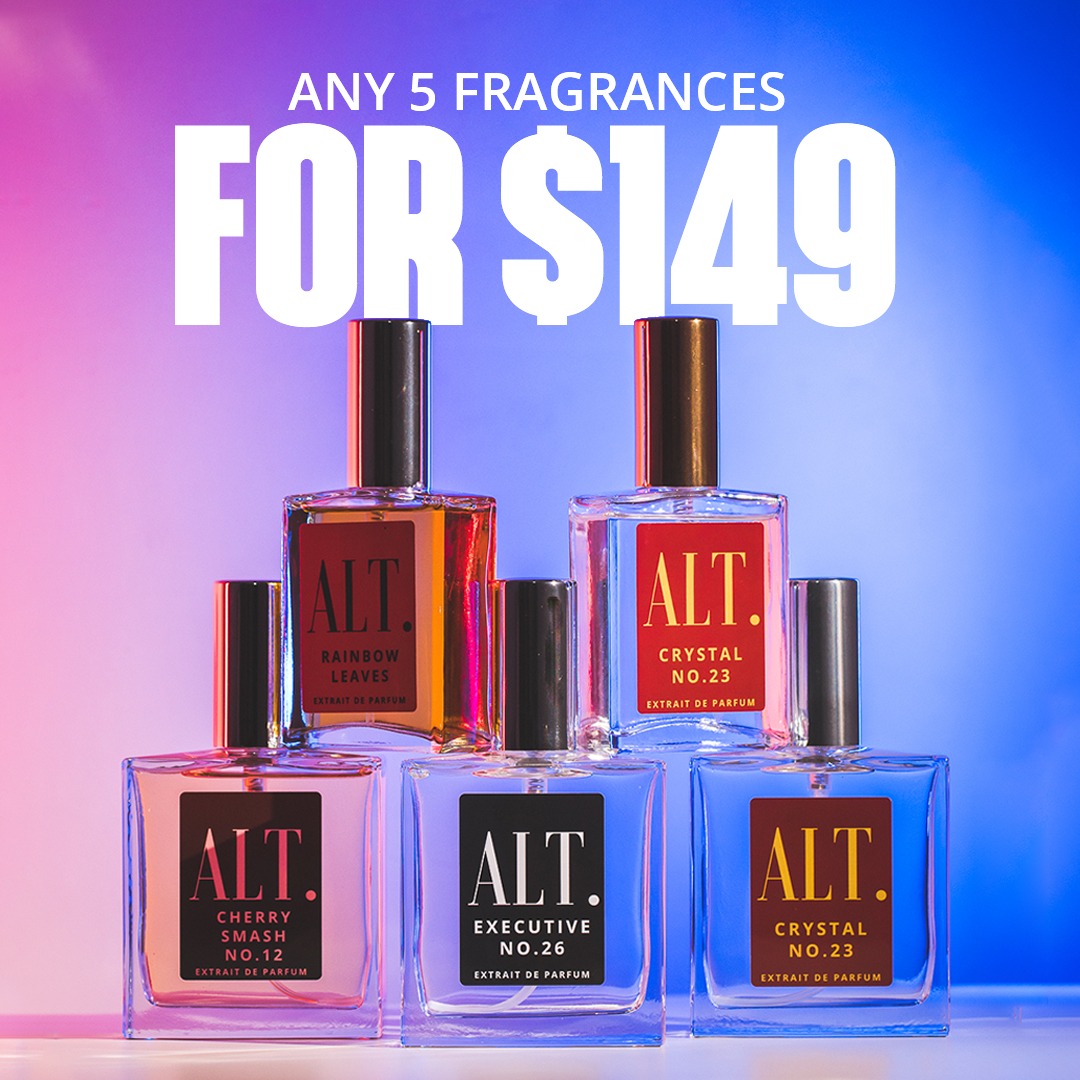 ALT. Fragrances Facebook ad
