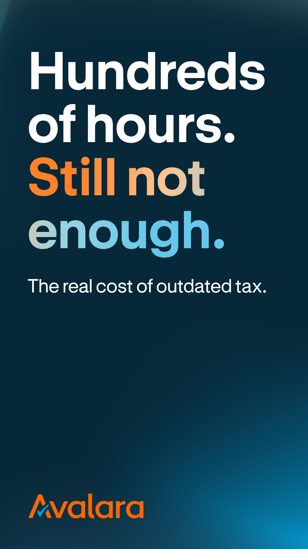 Avalara Facebook ad