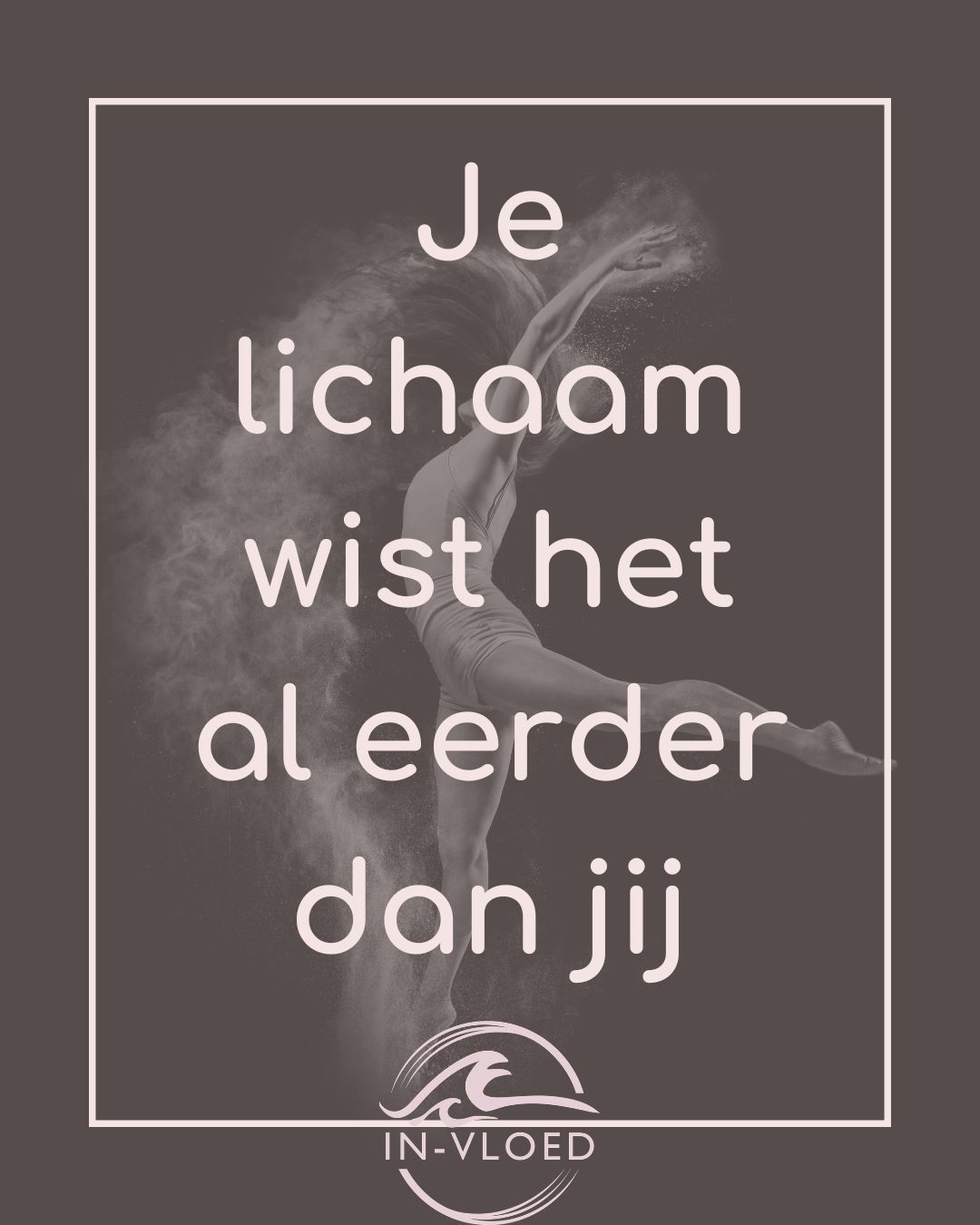 Praktijk In-vloed Facebook ad: 𝙅𝙚 𝙡𝙞𝙘𝙝𝙖𝙖𝙢 𝙬𝙞𝙨𝙩 𝙝𝙚𝙩 𝙖𝙡 𝙚𝙚𝙧𝙙𝙚𝙧…