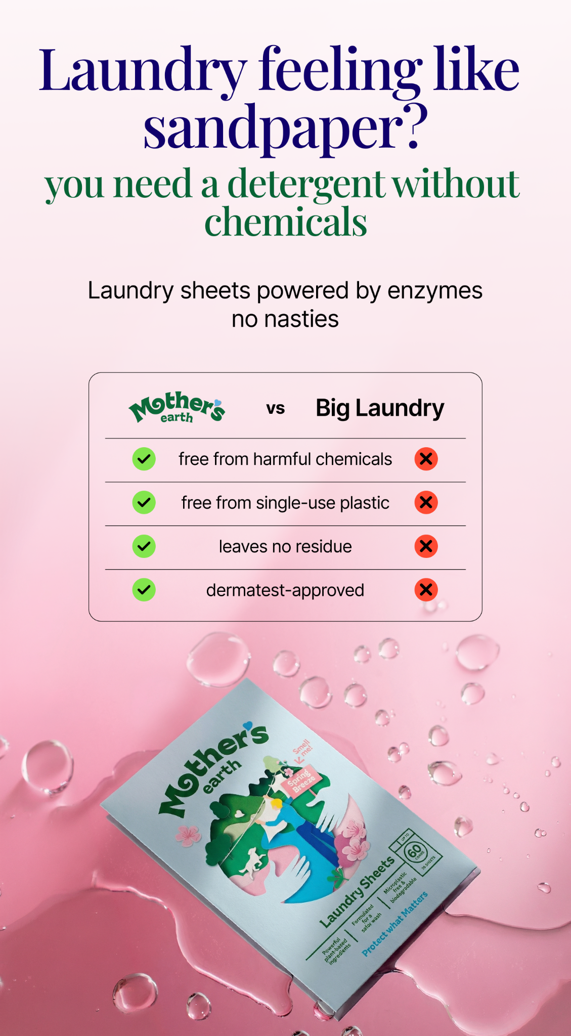 Mothers Earth Facebook ad