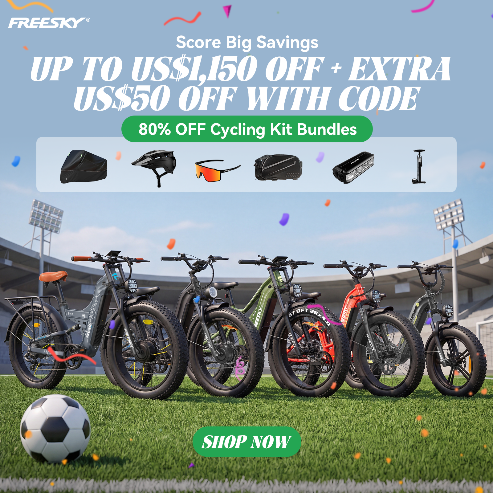 FREESKY Facebook ad