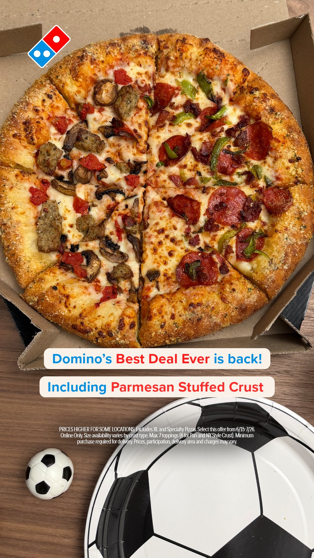 Domino's Pizza Facebook ad