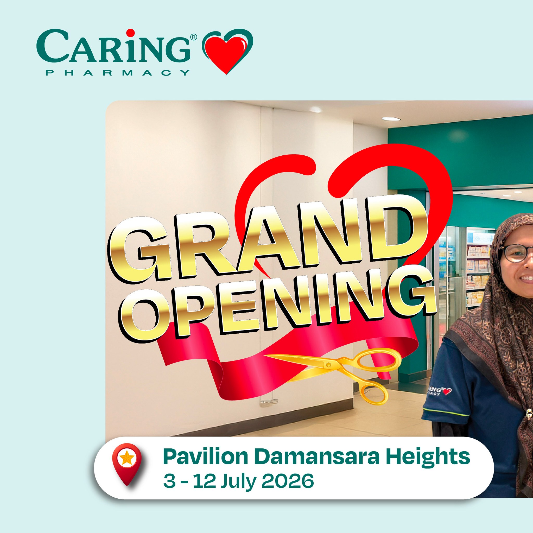 CARiNG PHARMACY Facebook ad