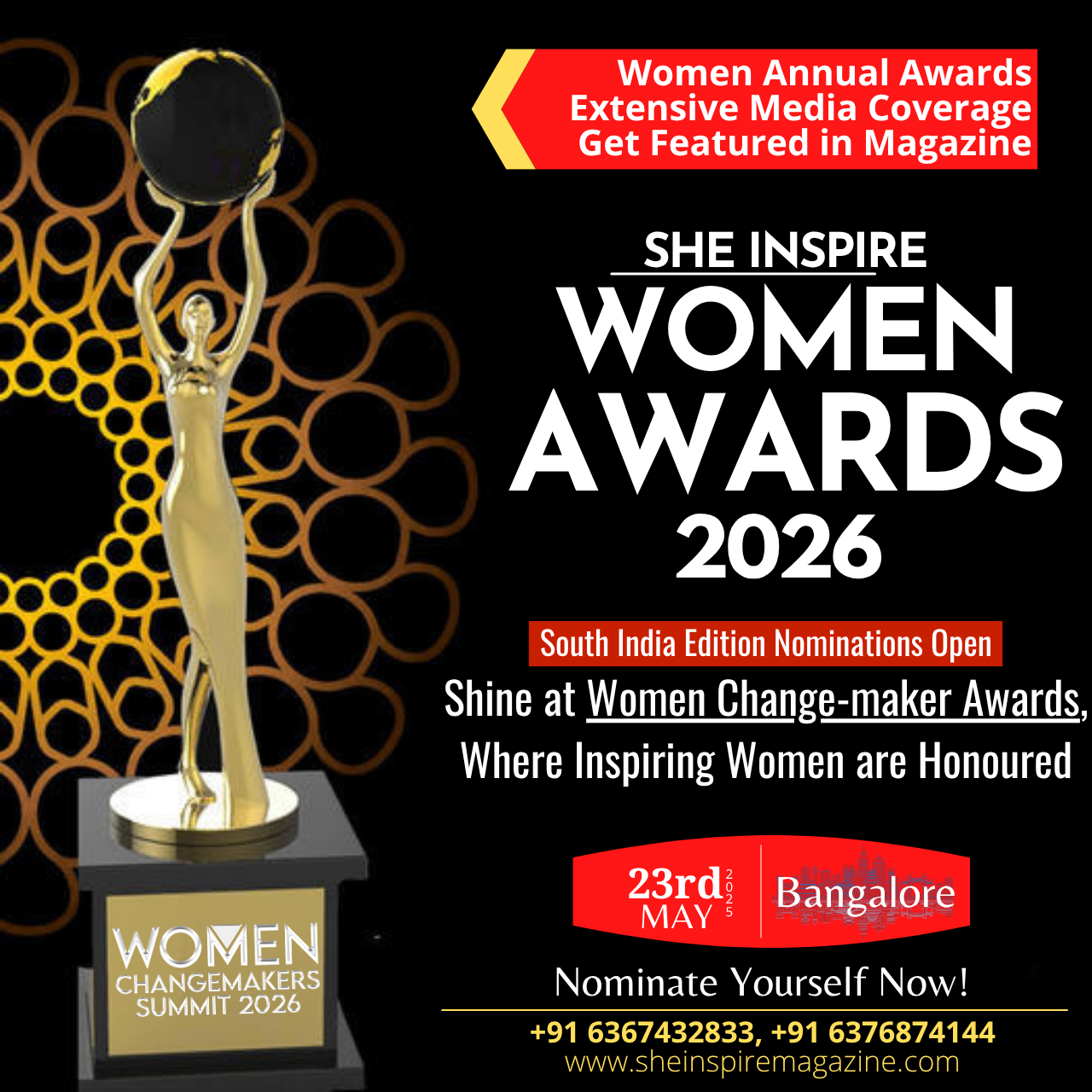 She Inspire Facebook ad: National Women Change-maker Summit 2026 - South Edition…
