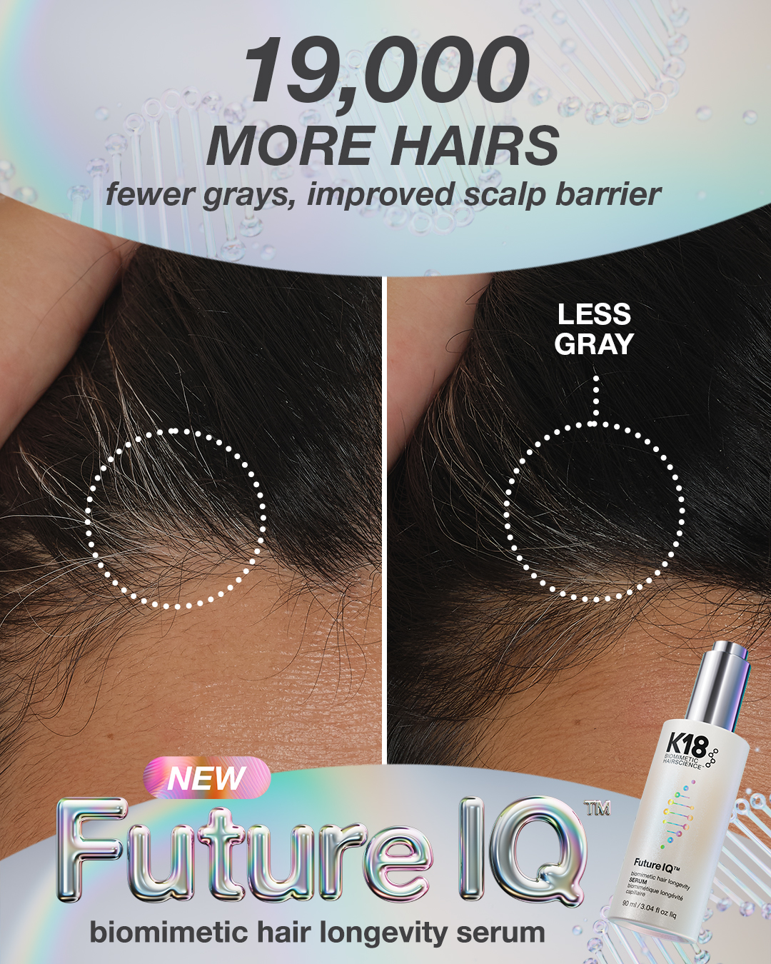 K18 Hair Facebook ad
