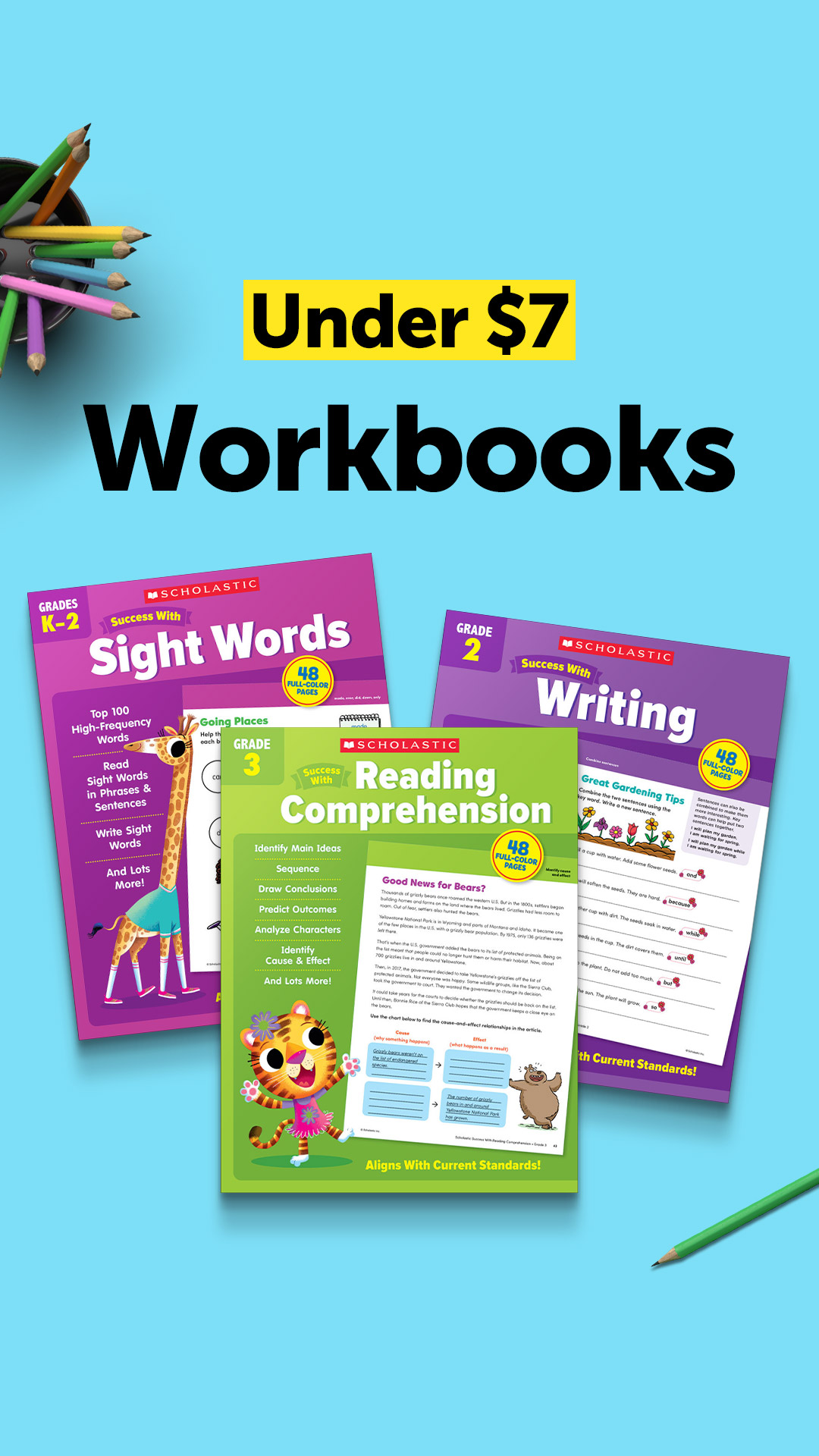Scholastic Facebook ad