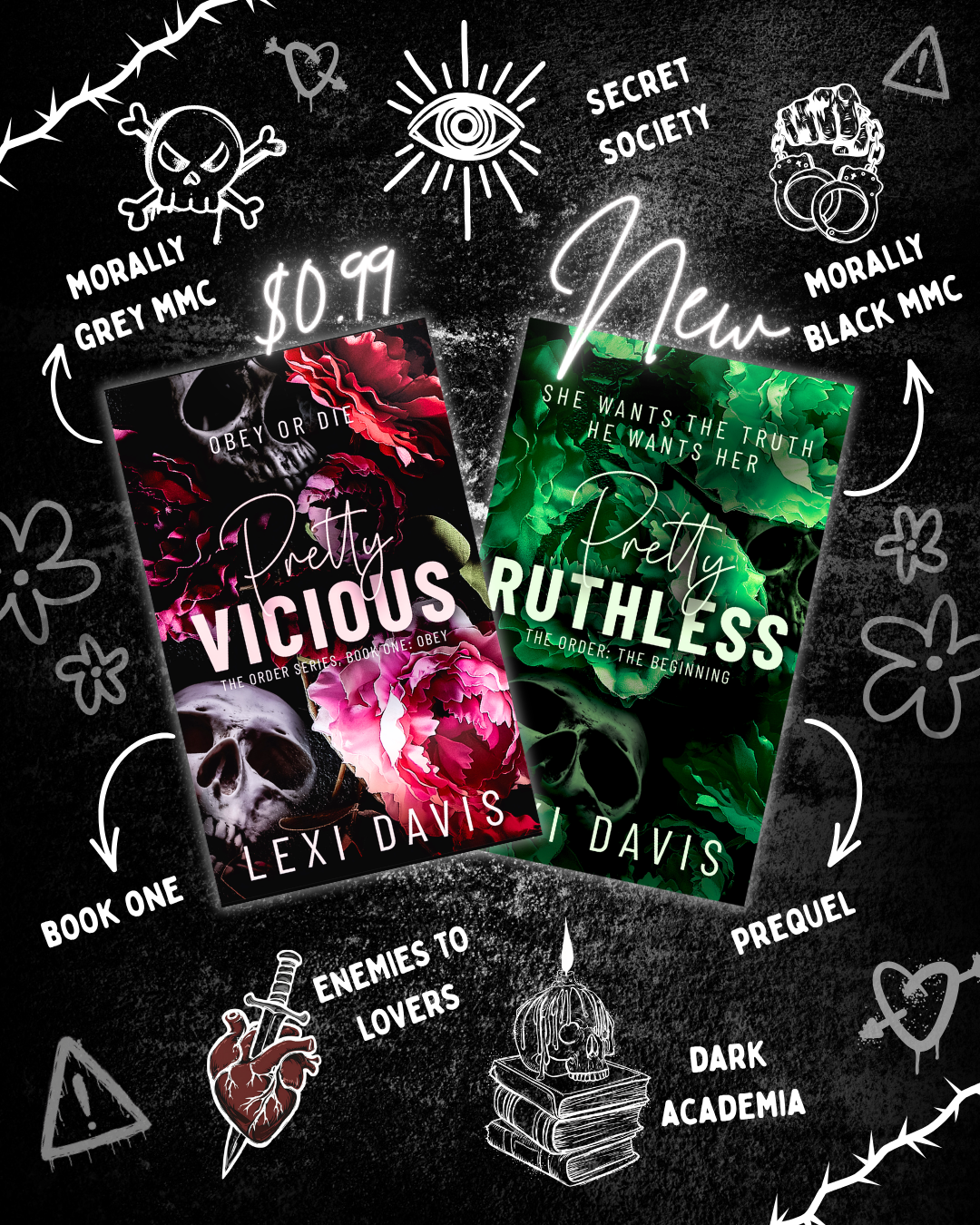 Lexi Davis Author Facebook ad: Free on Kindle Unlimited