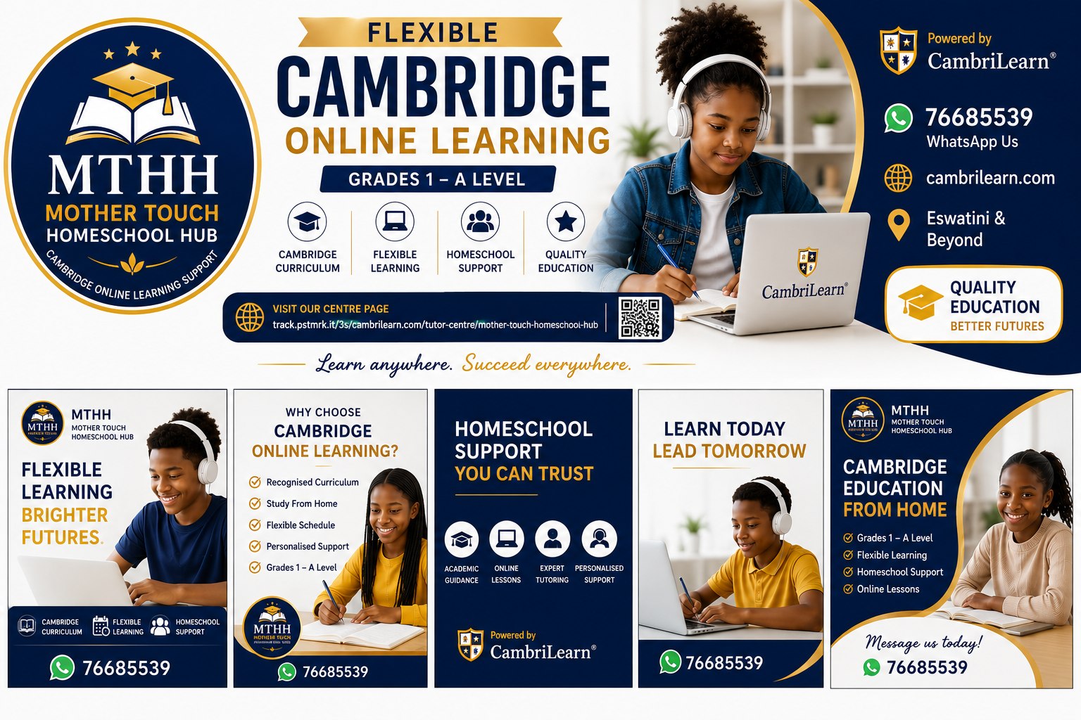 Mother Touch Homeschool Hub Facebook ad: Welcome to Mother Touch Homeschool Hub.