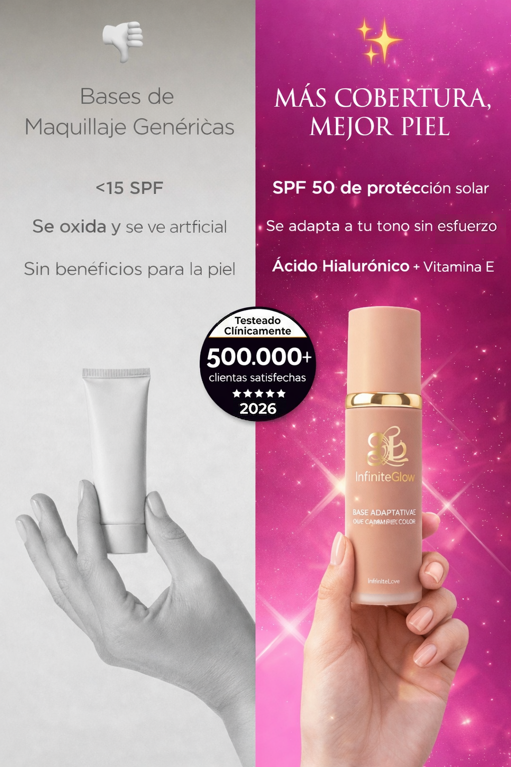 Infinite Love Facebook ad