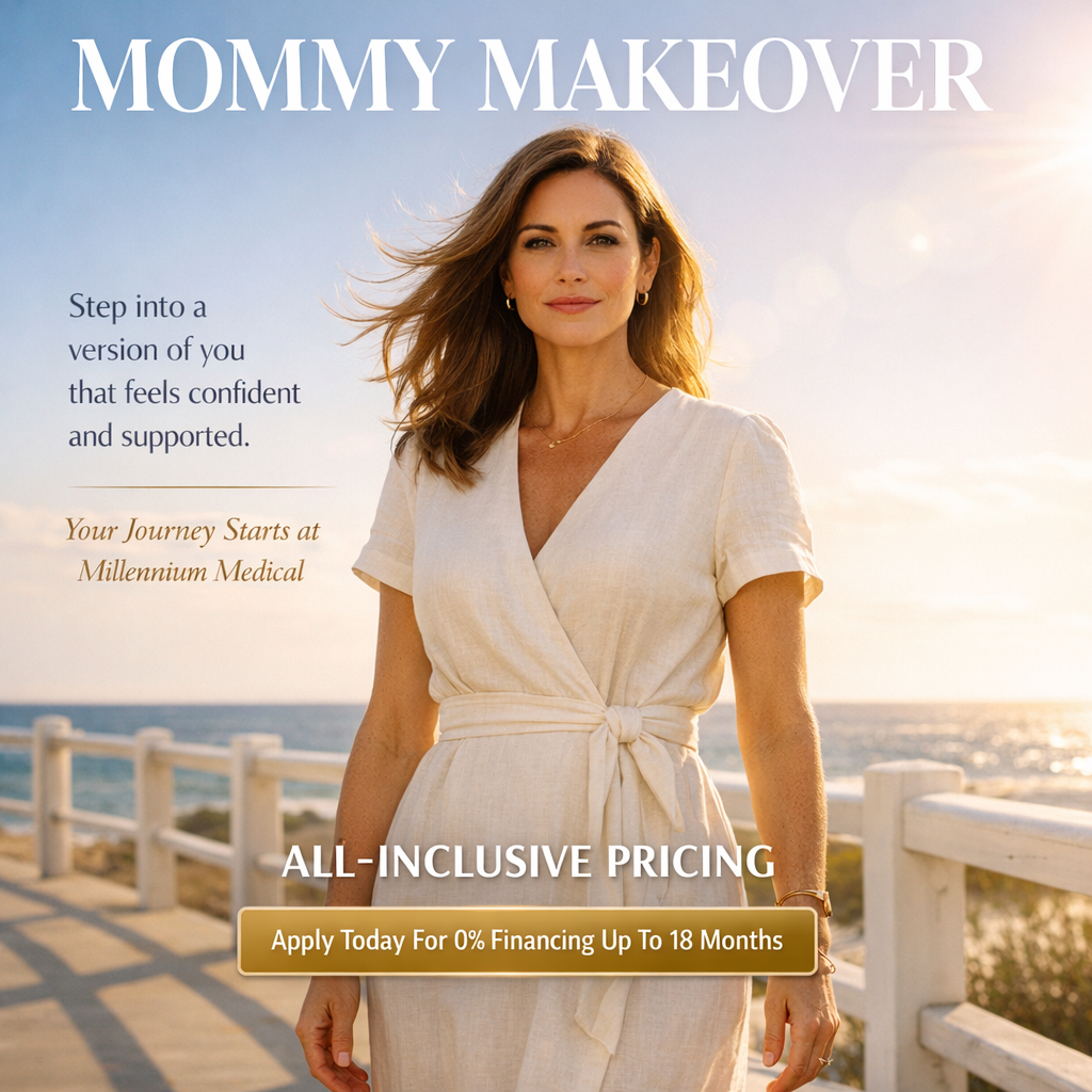 Cosmetic Surgery, Laser Services,,Medical Spa Facebook ad: Mommy Makeover Financing
