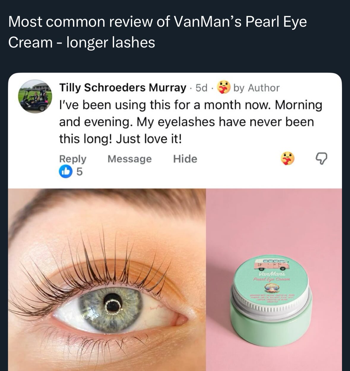 VanMan Facebook ad: The power of real ingredients, a ton of…