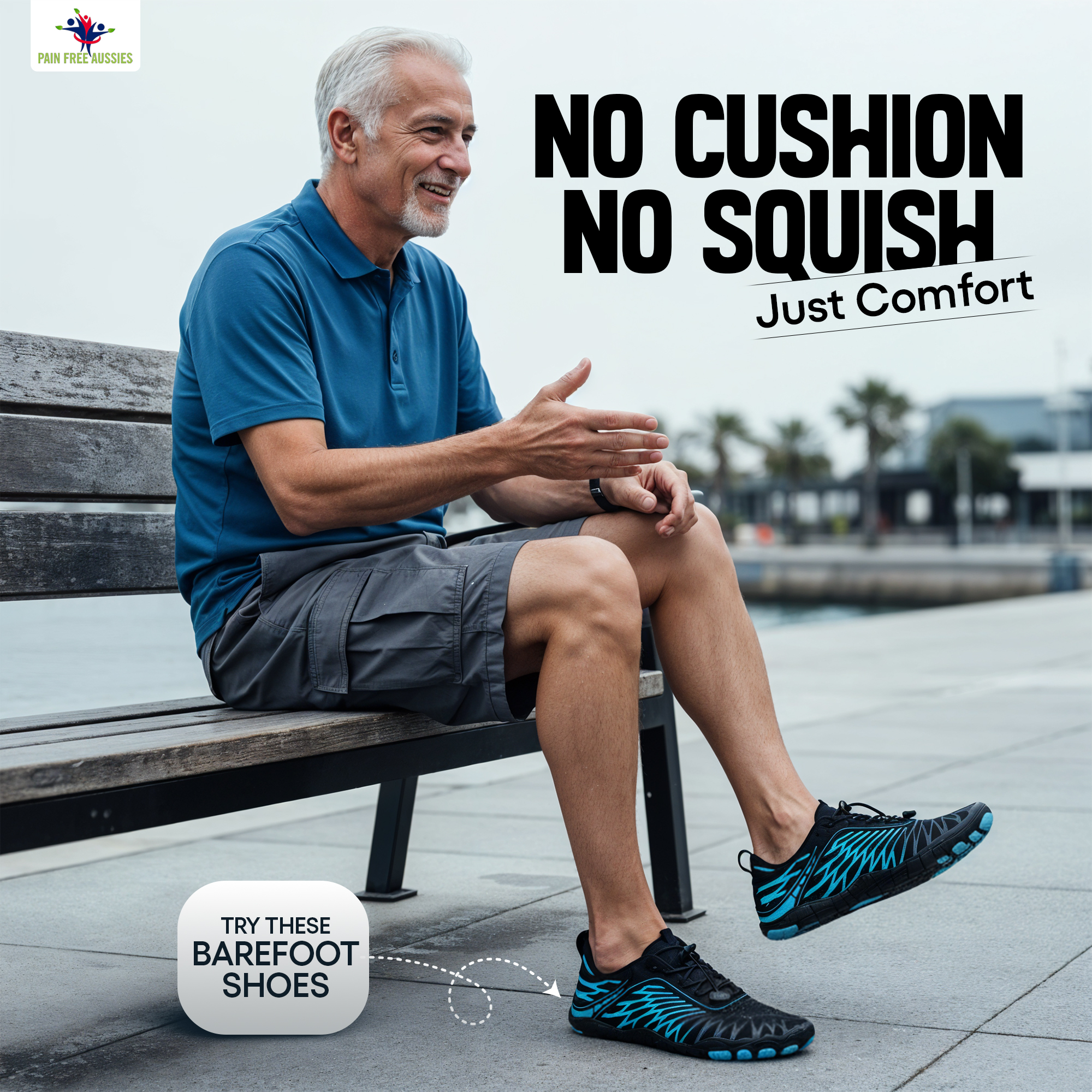 Pain Free Aussies Facebook ad