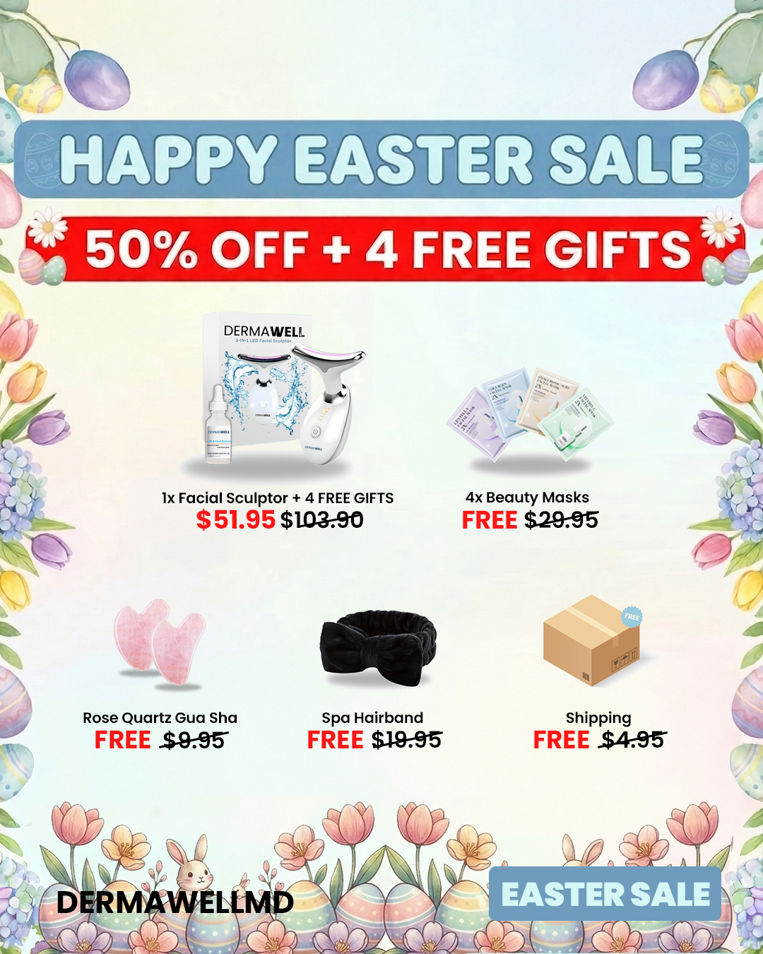 Dermawell Facebook ad