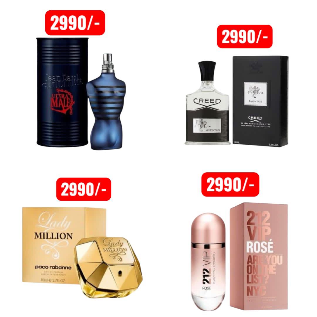 Elixir Perfumes Facebook ad: NEW ARRIVALS