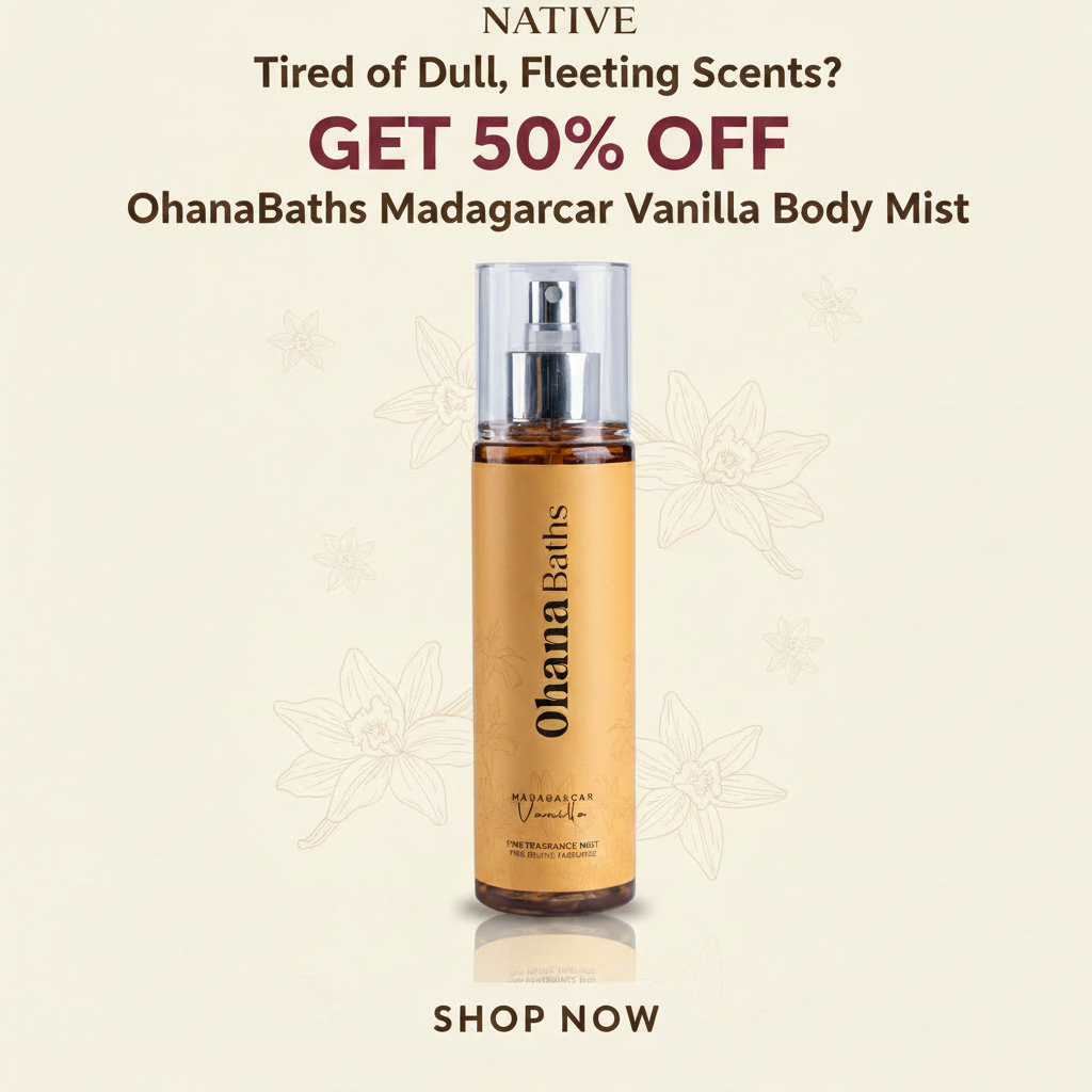 Ohana Baths Facebook ad