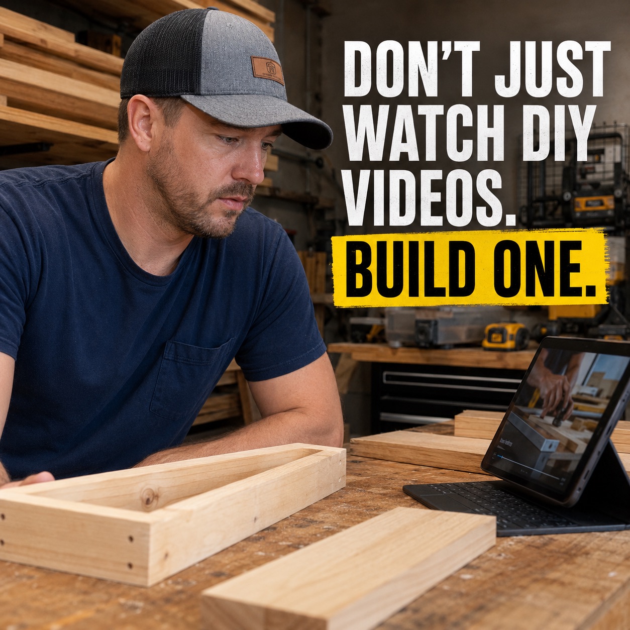 Bevis Wood Club Facebook ad: Build One This Weekend