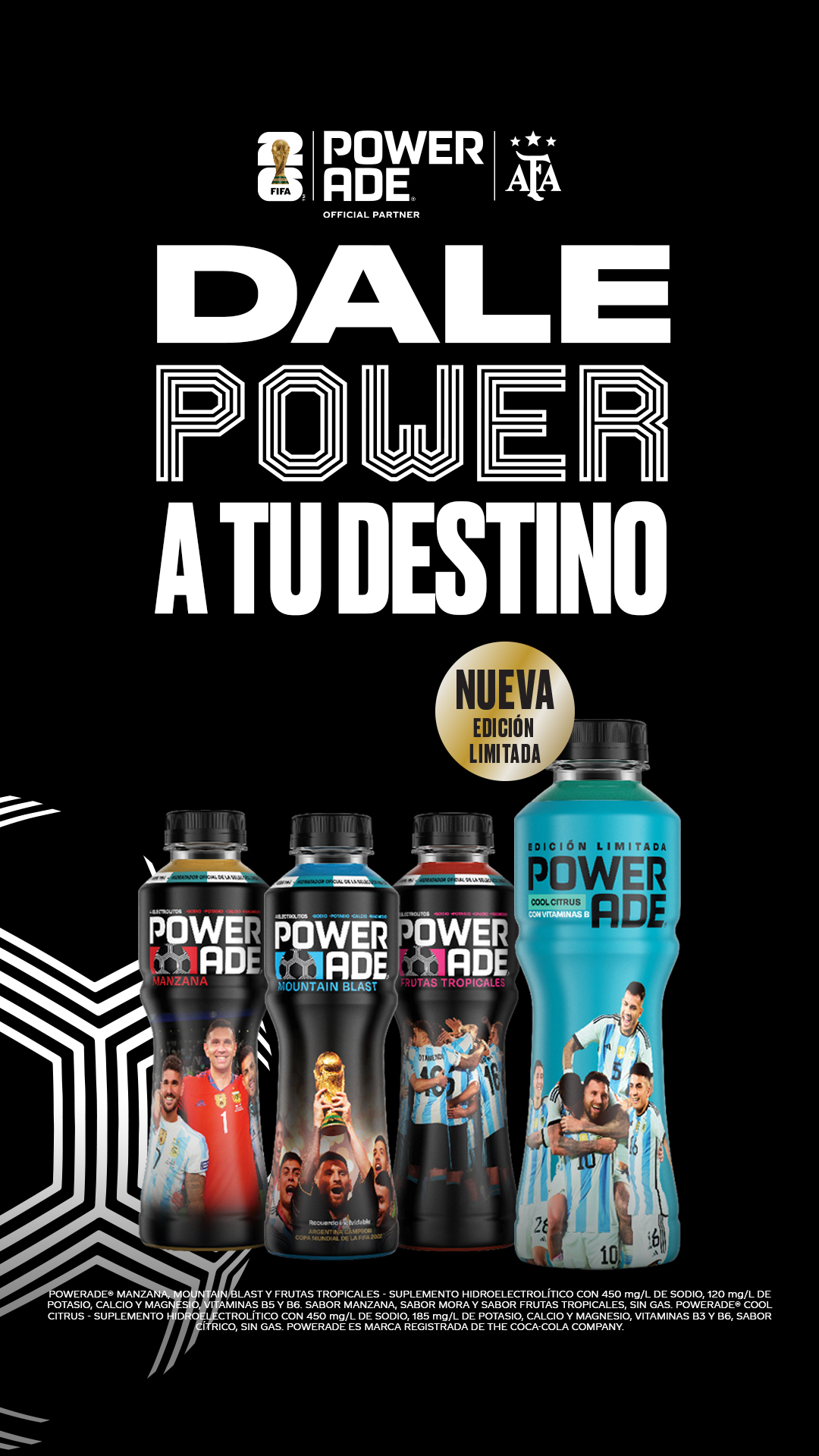 Powerade Facebook ad