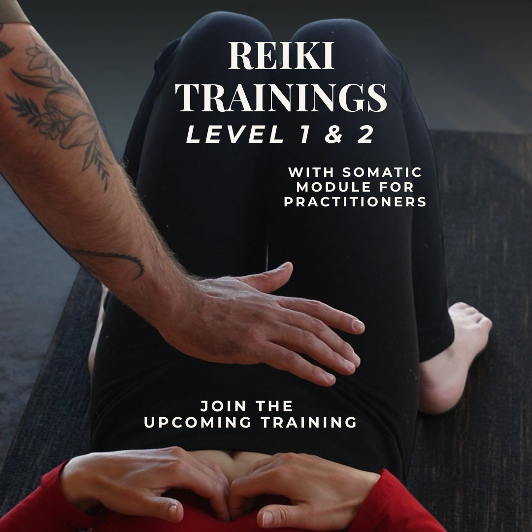 Omer Nisim Holistic Therapy Facebook ad: Reiki with Somatics Training